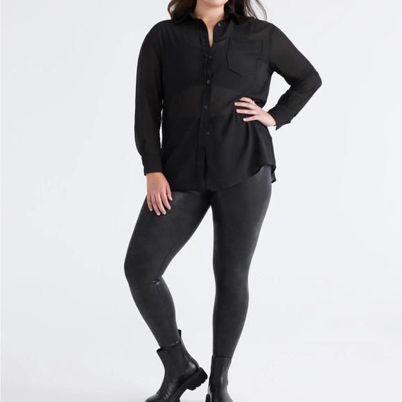 Papaya Oversized Shirt - Size S - Picture 1 of 3